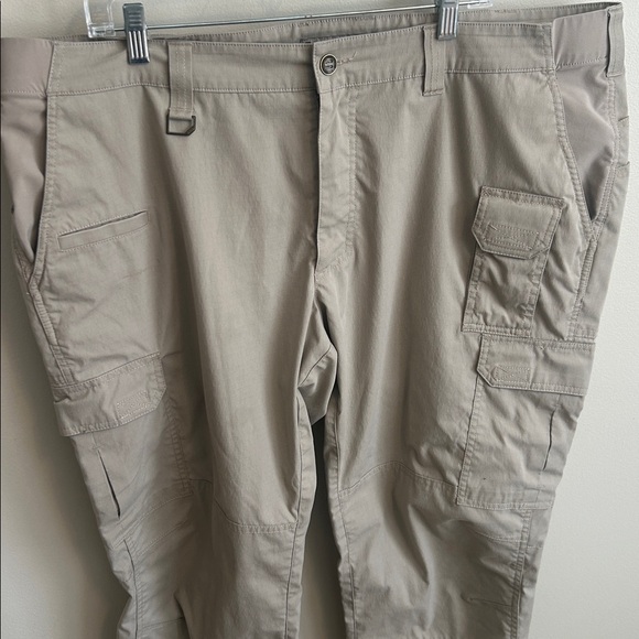5.11 Tactical Taclite Pro Ripstop Cargo Pants Khaki Men's 42x30 - Picture 2 of 5